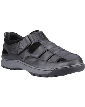 Hush Puppies Rucker Fisherman Sandals - Grey