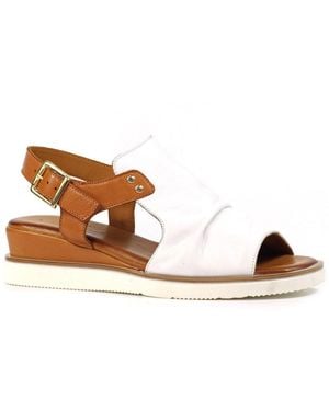 Lunar (GRS) Steffi Wedge Sandals - Brown