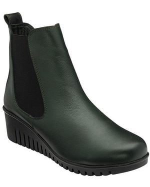 Lotus Dresden Ankle Boots - Black