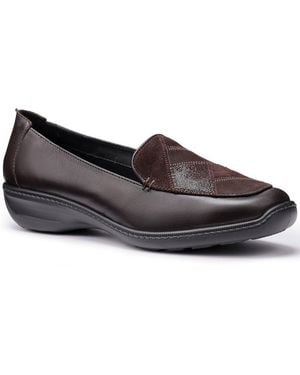 Hotter Faith Ii Slip On Shoes - Black