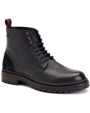 Base London Dettori Work Boots - Black