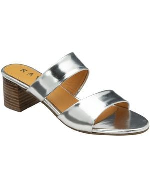Ravel Lund Heeled Sandals - Metallic