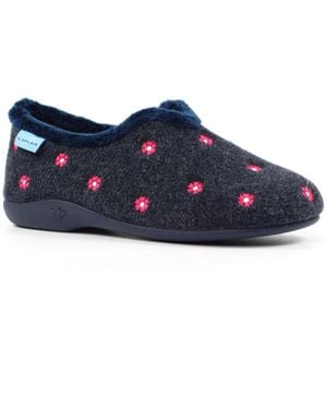 Lunar Havana Slippers - Blue