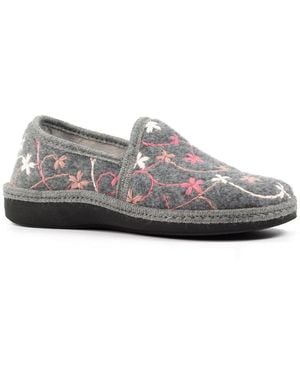 Lunar Gibson Slippers - Grey