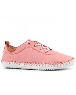 Lunar (GRS) St Ives Lace Up Shoes - Blue