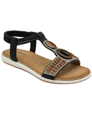Lotus Bertolini Sandals - Black