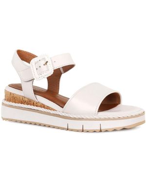 Tamaris Michi Wedge Heel Sandals - White