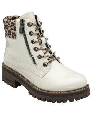 Lotus Myleen Ankle Boots - White