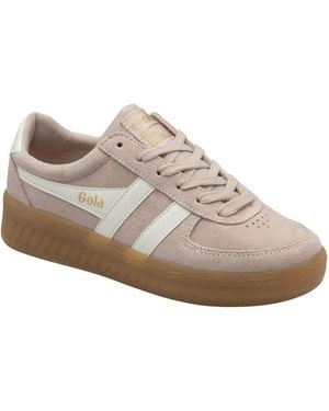 Gola Grandslam Suede Trainers - Grey