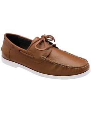 Frank Wright Reaney Boat Shoes - Brown