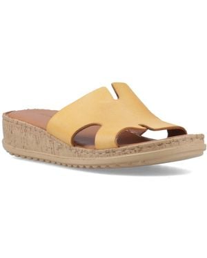 Hush Puppies Eloise Low Wedge Sandals - Blue