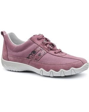 Hotter Leanne Ii Wide Trainers - Purple