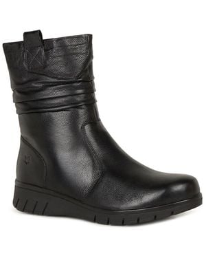 Caprice Bella Warm Lined Ankle Boots - Black