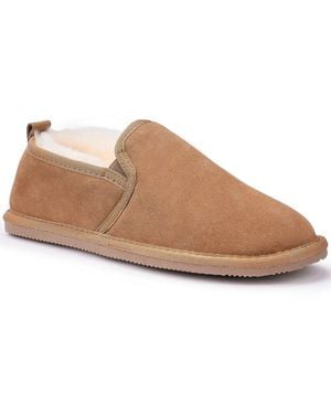 Hotter Attune Warmlined Slippers - Brown