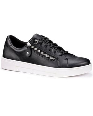 Hotter Leonie Wide Fit Trainers - Black