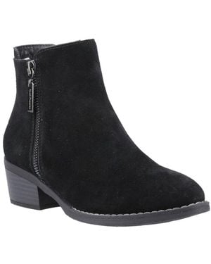 Hush Puppies Ingrid Ankle Boots - Black