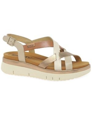 Pikolinos Portals Sandals - Metallic