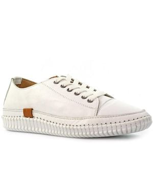 Lunar (GRS) Truffle Ii Plimsoll Trainers - White
