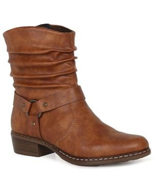 Rieker Maryland Ankle Boots - Brown