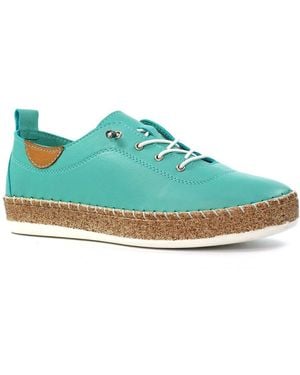 Lunar (GRS) Evie Plimsoll Trainers - Blue