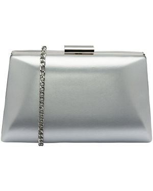 Lotus Bliss Clutch Bag - Grey