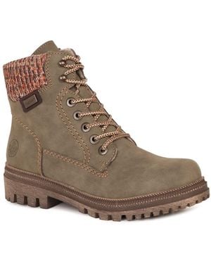 Rieker Ripley Ankle Boots (Fjord) - Brown