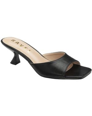Ravel Blanch Heeled Sandals - Black