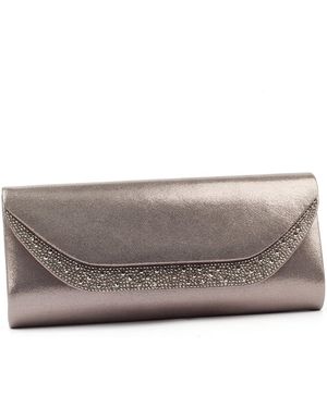 Lunar (GRS) Nancy Clutch Bag - Grey