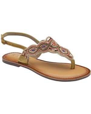 Ravel Batlow Toe Post Sandals - Metallic