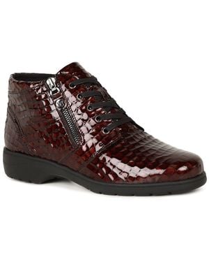 Caprice Amanda Ankle Boots - Brown