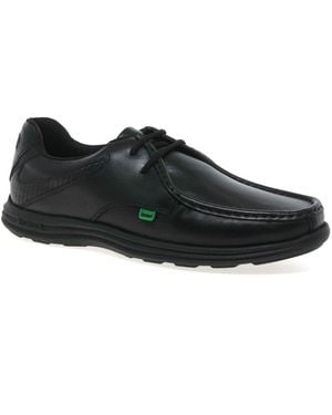 Kickers Reason Lace Casual Lace Up Shoes - Black