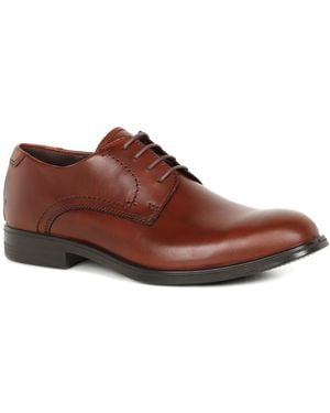 Ecco Melbourne Formal Lace Up Shoes - Brown
