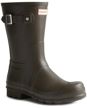 HUNTER Original Short Wellingtons - Green
