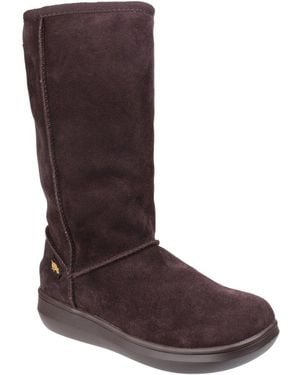 Rocket Dog Sugar Daddy Calf Boots - Brown