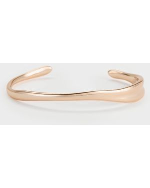 Charles & Keith Donora Sculptural Cuff Bangle - Natural