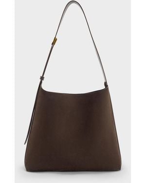 Charles & Keith Edna Tote Bag - White