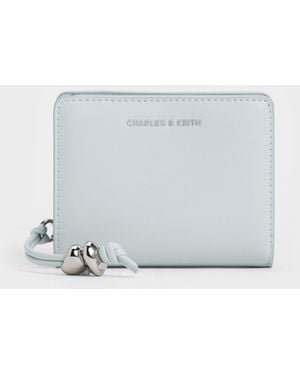 Charles & Keith Augustine Zip-Around Small Wallet - White