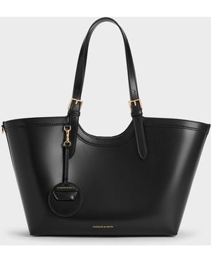 Charles & Keith Enola Tote Bag - Black