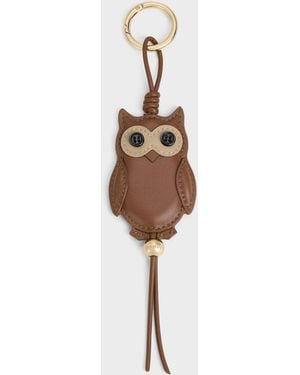 Charles & Keith Owl Charm - White