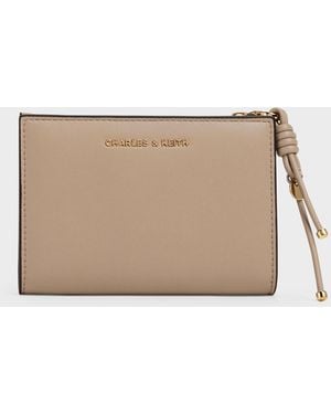 Charles & Keith Everleigh Wallet - Natural