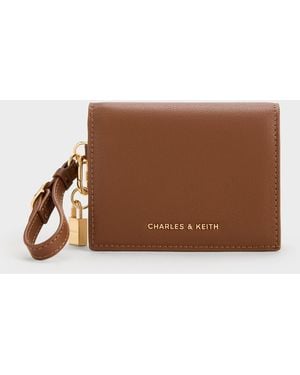 Charles & Keith Scottie Small Wallet - Brown