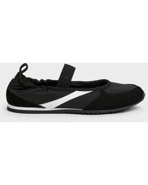 Charles & Keith Jace Mary Jane Trainers - Black