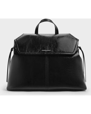 Charles & Keith Noane Backpack - Black