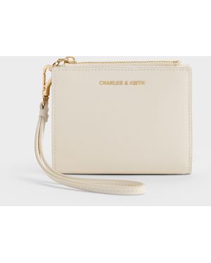 Charles & Keith Hanya Wristlet - Natural