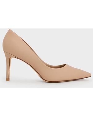 Charles & Keith Emmy Pointed Stiletto Court Shoes - Multicolour