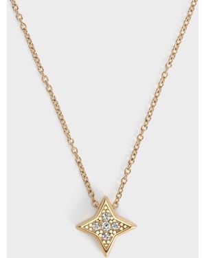Charles & Keith Everest Crystal Star Necklace - White