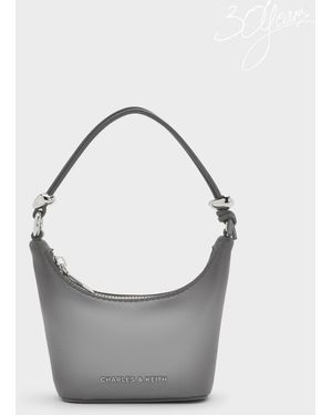 Charles & Keith Augustine Ombre Micro Bag - Grey