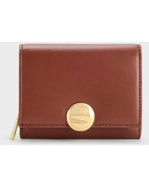 Charles & Keith Behn Small Wallet - White