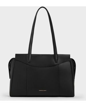 Charles & Keith Roan Tote Bag - Black