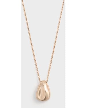 Charles & Keith Donora Sculptural Pendant Necklace - White